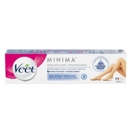 VEET - Crème dépilatoire peaux sensibles - tube de 200 ml Sonico.fr