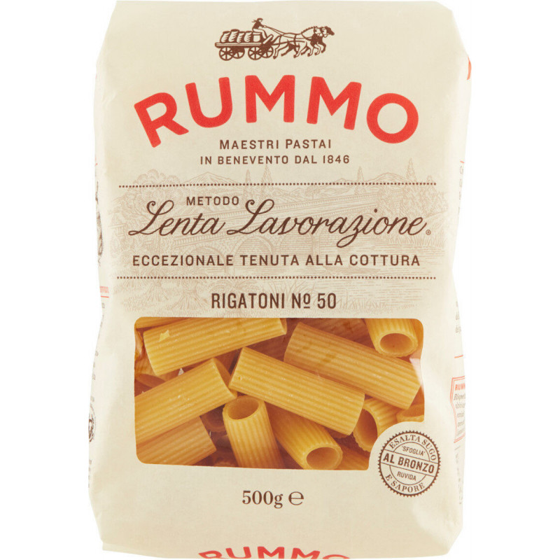 RUMMO - Rigatoni Pates - sachet de 500 g Sonico.fr