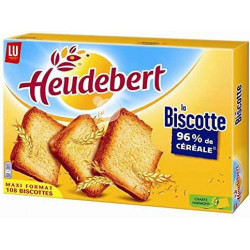 LU HEUDEBERT - Biscottes Nature - 875 g Sonico.fr
