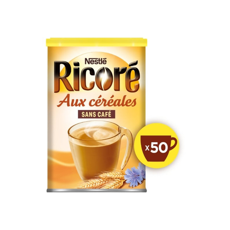 RICORE - Aux Céréales et Chicorée sans café - boite de 250 g Sonico.fr