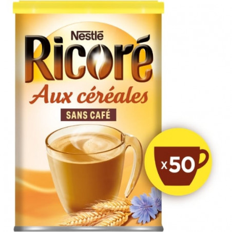 RICORE - Aux Céréales et Chicorée sans café - boite de 250 g Sonico.fr