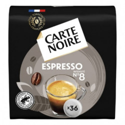 CARTE NOIRE - Expresso Intensité 8 Café dosettes Compatibles Senseo - 36 dosettes Sonico.fr