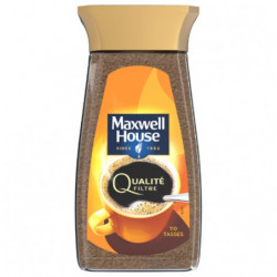 MAXWELL HOUSE - Qualité filtre Café soluble - bocal de 200 g Sonico.fr