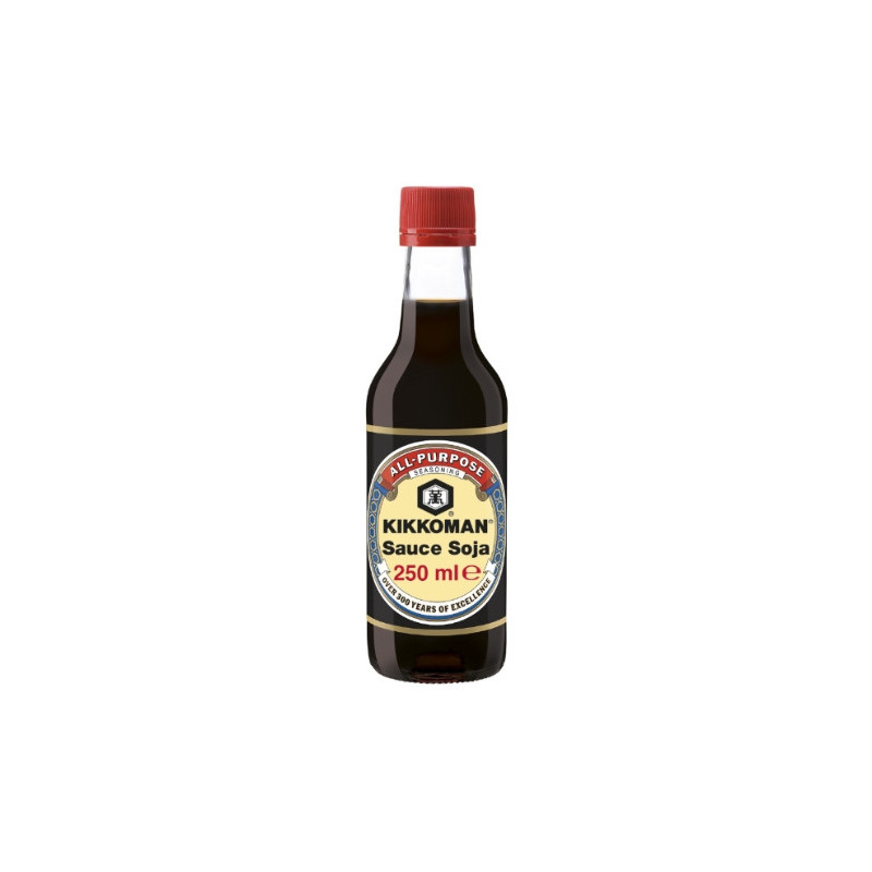 KIKKOMAN - Sauce soja fermentation naturelle - bouteille de 250 ml Sonico.fr