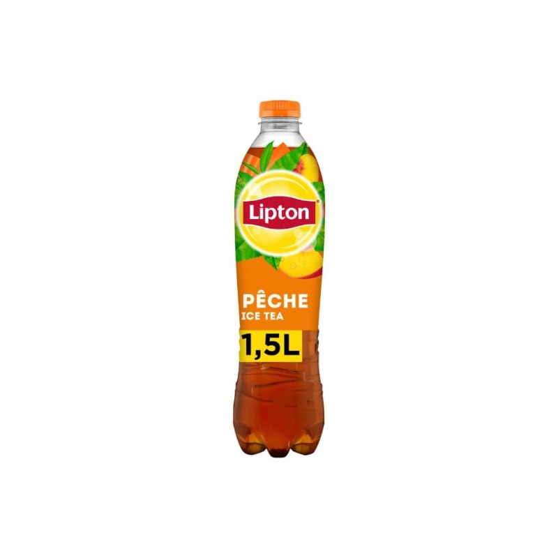 LIPTON - Ice tea - Boisson aux extraits de thé arôme pêche - 1,5 L Sonico.fr