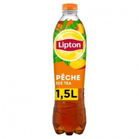 LIPTON - Ice tea - Boisson aux extraits de thé arôme pêche - 1,5 L Sonico.fr