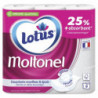 MOLTONEL - Papier toilette 3 épaisseurs Rose - 9 rouleaux Sonico.fr