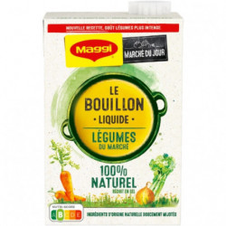 MAGGI - Bouillon Liquide Légumes du Marché - 400 ml Sonico.fr