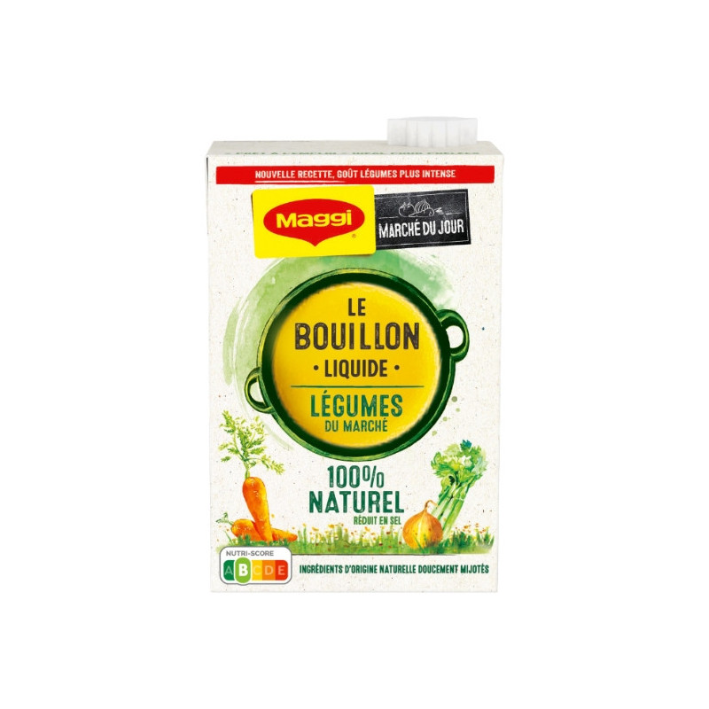 MAGGI - Bouillon Liquide Légumes du Marché - 400 ml Sonico.fr