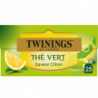 TWININGS - Thé Vert Citron - boite de 25 sachets  Sonico.fr
