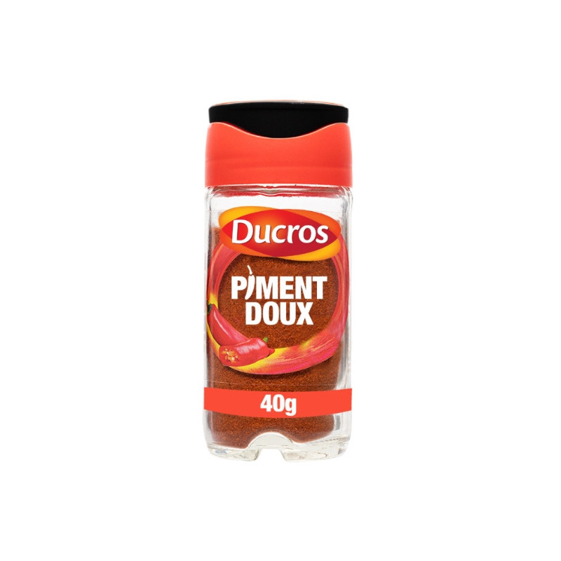 DUCROS - Piment Doux Moulu - flacon de 40 g Sonico.fr
