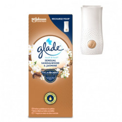 GLADE - Recharge Désodorisant Touch Fresh Sensual Sandal wood Jasmine - recharge de 10 ml Sonico.fr