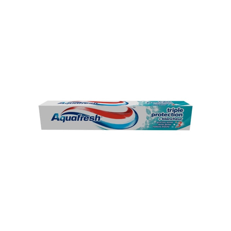 AQUAFRESH - Dentifrice Triple Protection Blancheur - 75 ml Sonico.fr