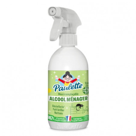 PAULETTE - Alcool ménager Citron - spray de 500 ml  Sonico.fr