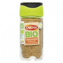 DUCROS - Coriandre moulue Biologique - pot de 30 g Sonico.fr