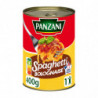 PANZANI - Spaghetti Bolognaise - Boîte De 400 g Sonico.fr