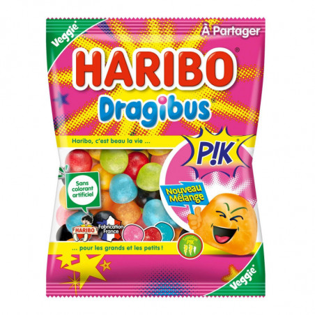 HARIBO - Bonbons Dragibus Pik - paquet de 220 g Sonico.fr