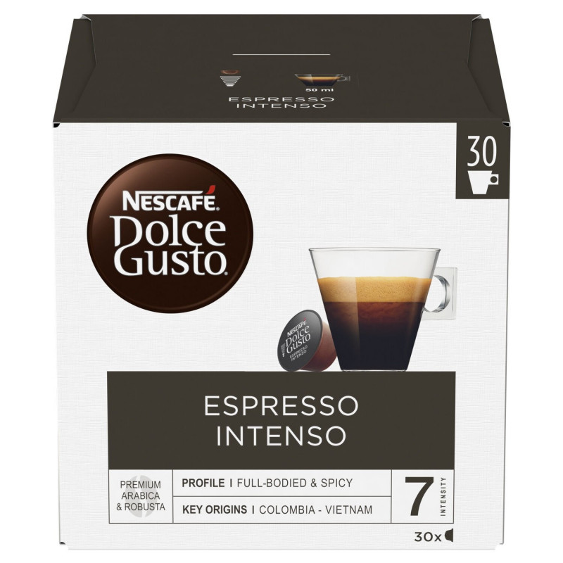 NESCAFE DOLCE GUSTO - Espresso Intenso Café - boite de 30 capsules Sonico.fr