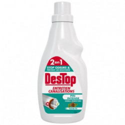 DESTOP - Gel entretien canalisation Parfum Pin Intense - flacon de 2 l Sonico.fr