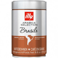 ILLY - Brasile Café en grains du Brésil - Boite de 250 g Sonico.fr