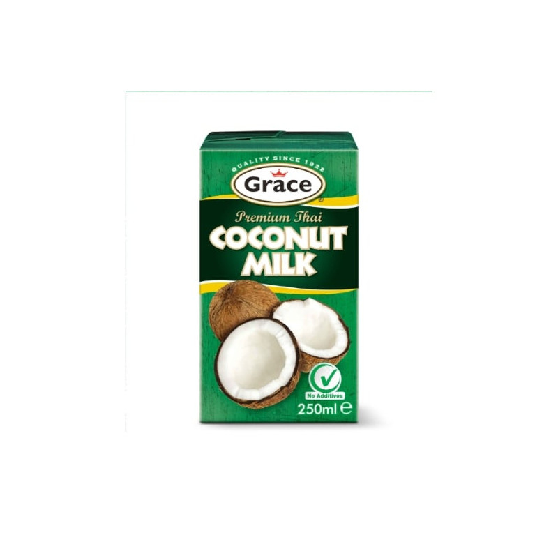 GRACE - Lait de coco - brique de 250 ml Sonico.fr