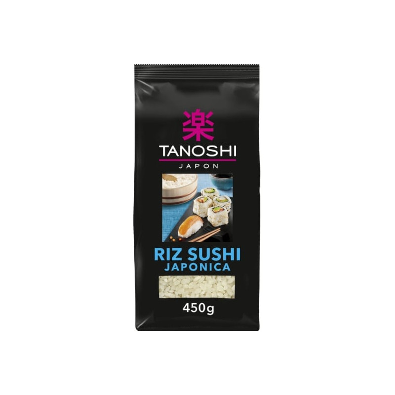 TANOSHI - Riz Sushi Japonica - paquet de 450 g Sonico.fr