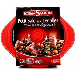 WILLIAM SAURIN - Petit Salé Aux Lentilles - Cocotte de 400 g Sonico.fr