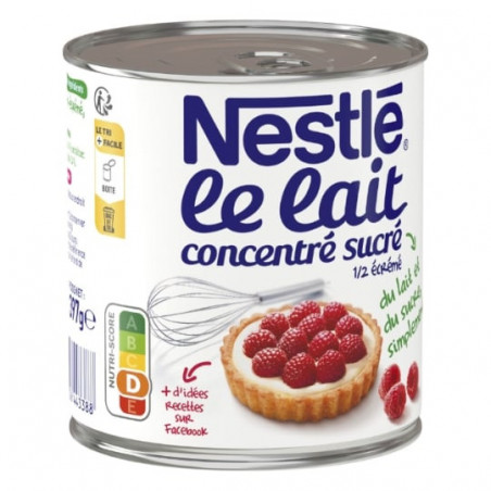 NESTLE - Lait concentré sucré - Boite de 397 g Sonico.fr