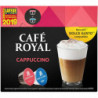 CAFE ROYAL - Cappuccino Café capsules Compatibles Dolce Gusto - boite de 16 capsules Sonico.fr