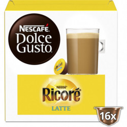 DOLCE GUSTO - Ricoré au lait latte - boite de 16 Capsules - 168 g Sonico.fr