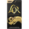 L'OR - Café Espresso Or Absolu Intensité 9 - boite de 10 capsules Sonico.fr