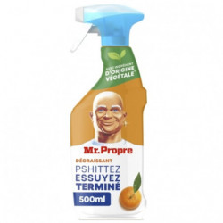 MR PROPRE - Flash Propreté Dégraissant Nettoyant Multi-usages Peps Mandarine - 500 ml Sonico.fr
