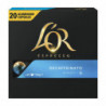 L'OR - Espresso décaféiné Decaffeinato Intensité 6 - paquet de 20 Capsules Café Compatible Nespresso Sonico.fr