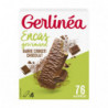 GERLINEA - Crousti Chocolat sans gluten 6 Barres chocolatées sans sucres ajoutés - paquet de 102 g Sonico.fr