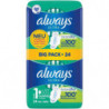 ALWAYS - Ultra Normal Avec Ailettes Taille 1 - paquet de 24 serviettes hygiéniques Sonico.fr