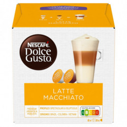 NESCAFE - Dolce Gusto LATTE MACCHIATO - paquet de 16 dosettes Sonico.fr