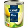 ST MAMET - Poires Au Sirop - boite de 455 g net égoutté Sonico.fr