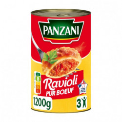 PANZANI - Le Ravioli Pur Boeuf - boite de 1200 g Sonico.fr