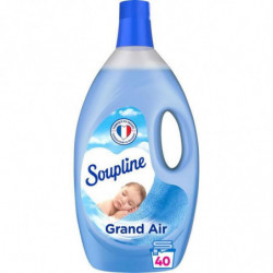 SOUPLINE - Assouplissant dilué Grand Air 40 lavages - bidon de 2,85 L Sonico.fr