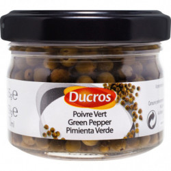 DUCROS - Poivre Vert en Saumure - flacon de 35 g Sonico.fr