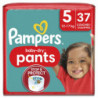 PAMPERS - Baby-Dry Pants Taille 5 (11-16kg) Couches Bébé - paquet de 37 couches Sonico.fr