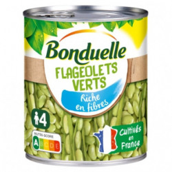 BONDUELLE - Flageolets Verts Extra-Fins - boite de 530 g Sonico.fr