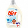 LE CHAT - Bébé Lessive liquide bébé hypoallergénique - 44 lavages - bidon de 2,2 l Sonico.fr