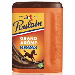 POULAIN - Grand Arôme Chocolat en poudre 32% cacao - boite de 800 g Sonico.fr