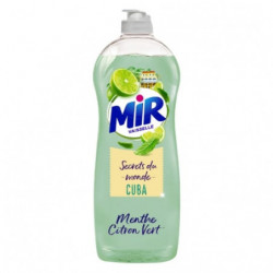 MIR - Vaisselle Secrets du Monde Cuba Menthe Citron Vert - flacon de 750ml Sonico.fr