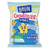 BELIN - Croustilles Stars Nature Biscuits apéritifs - sachet de 90 g Sonico.fr