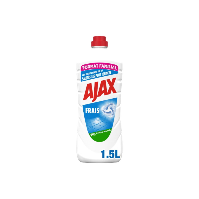 AJAX - Frais Nettoyant Ménager Sol Multi-Usage Fraîcheur Et Propreté - 1,25 L Sonico.fr