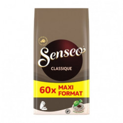 SENSEO - Classique Café Compatibles Senseo - paquet de 60 dosettes - 416 g Sonico.fr