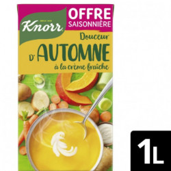KNORR - Soupe Douceur d'Automne à la Crème Fraîche - brique de 1 L Sonico.fr