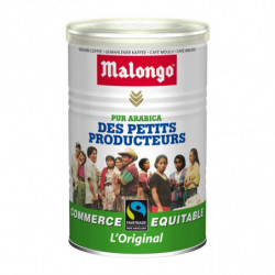 MALONGO - L'Original Petits Producteurs Café Moulu - Boite de 250 g Sonico.fr